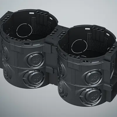 Stable and side-neutral combination in 71 mm standardised combination distance.