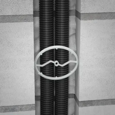Montagerichtung drehen, falls der Schlitz breiter ist als 40 mm.