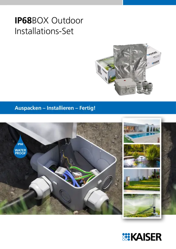 IP68BOX Outdoor Installations-Set