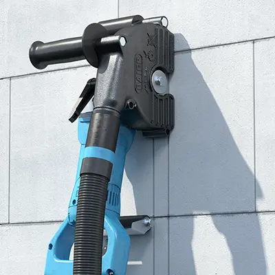 Prepare the cable routes. Try to avoid direct cable routing through masonry and insulation.