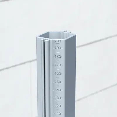 Dimensions shown on the carrier ensure that the carrier length can easily be sawn off to match the insulation thickness – no need for measuring!