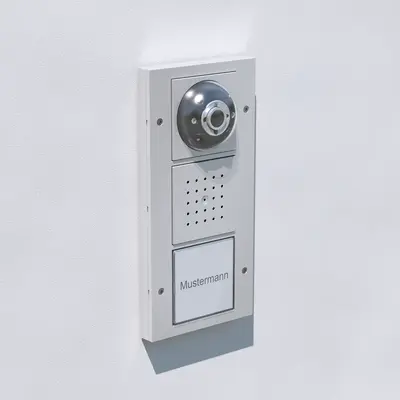 Stabiele installatie gelijk met de wand, ook voor meervoudige combinaties.