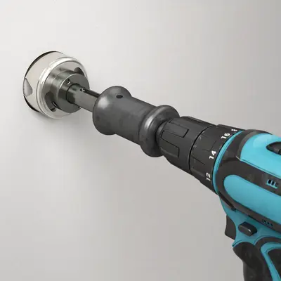 Create drill hole.