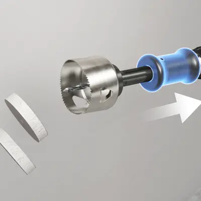 Push the push handle back to the starting position.