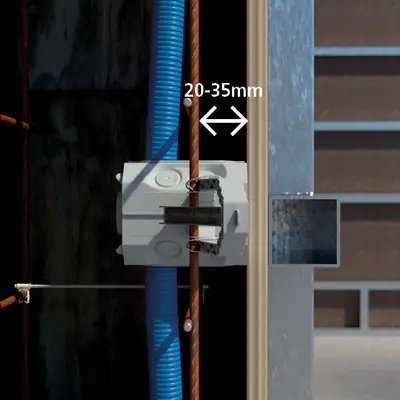 Prenez en considération la chape de béton !
