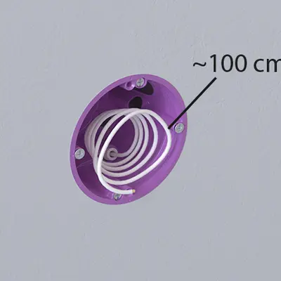 Préparer la ligne en fibre optique pour le raccordement.