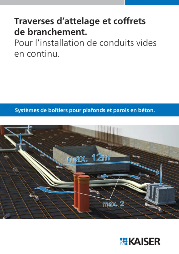 Boîtes de traction et de connexion