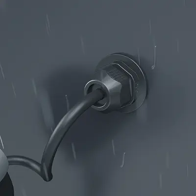 La pluie et le vent n'ont aucune prise sur la traversée de façade innovante Syntec®.