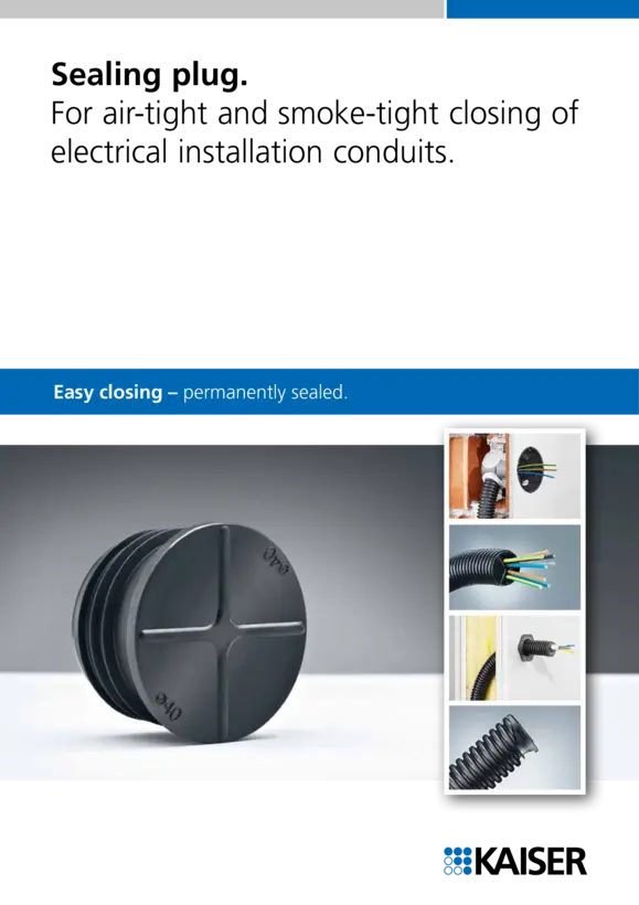 Sealing plug