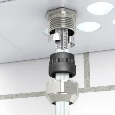 Livrable sur demande:
Exécutions acier A2 et A4
Filet de raccordement Pg et NPT
Joints d’étanchéité en FPM pour hautes temperatures
Joints d’étanchéité «F» selon EN 45545