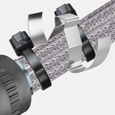 Vous déterminez le nombre et les diamètres des câbles et nous vous fournissons le presse-étoupe CEM Multi sur mesure. 