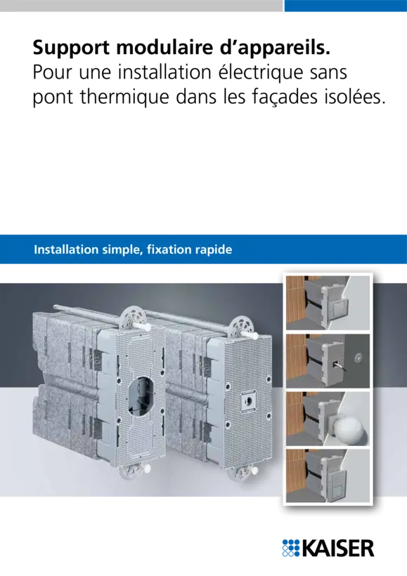 Support modulaire d’appareils