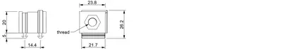 Dimension drawing 1919.SPP.F