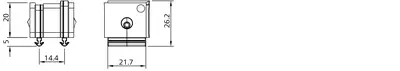 Dimension drawing 1919.SPP.R.C