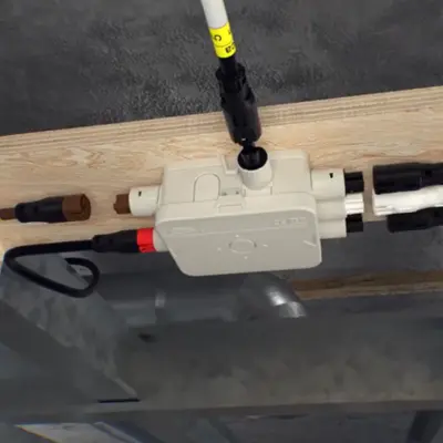 Sluit gemakkelijk aan op de stekerbare kabeldozen voorzien van Attema connectoren.