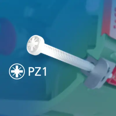 PZ1 Schroefkop