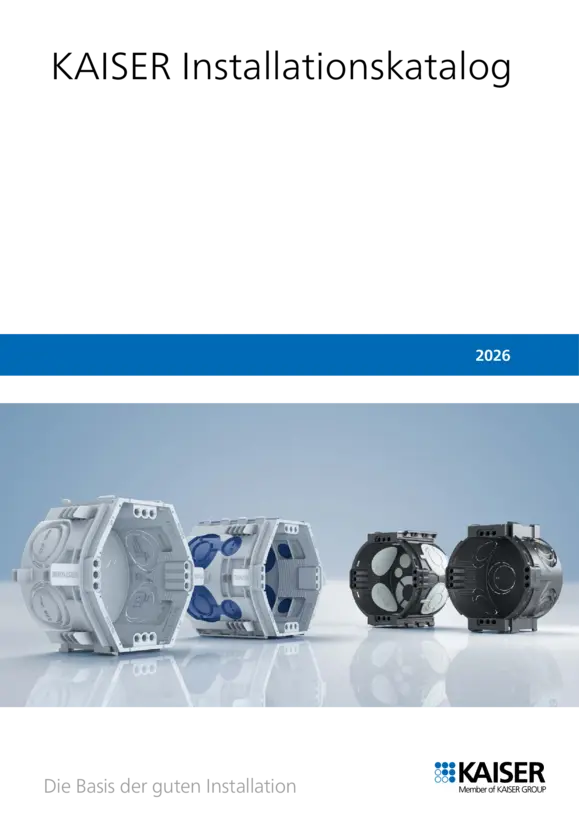 KAISER Elektroinstallation (Katalog)