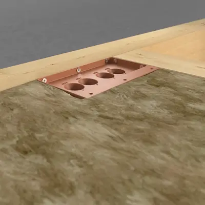 Place insulation material as required …