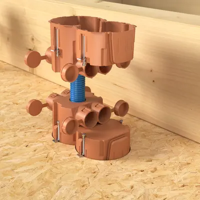 La Quickbox® Wood è disponibile in diverse varianti: 1x1, 2x1 e 3x1.