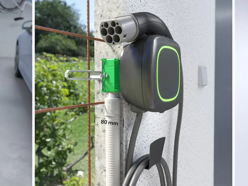 Gerätedosen für industriell produzierte Raumsysteme