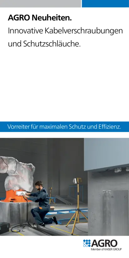 AGRO Kabelverschraubung Neuheiten