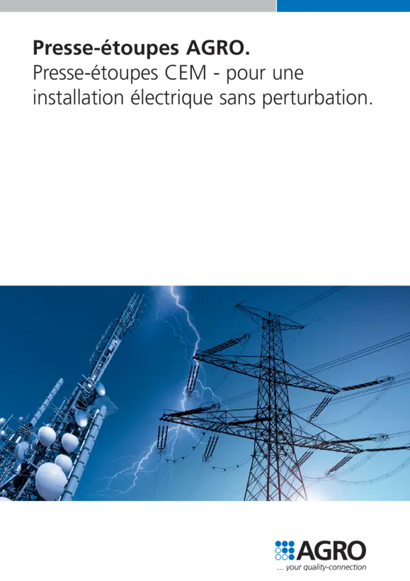 Presse-étoupes AGRO.