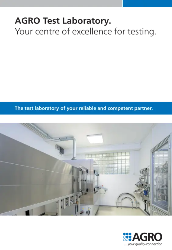 AGRO Test Laboratory.