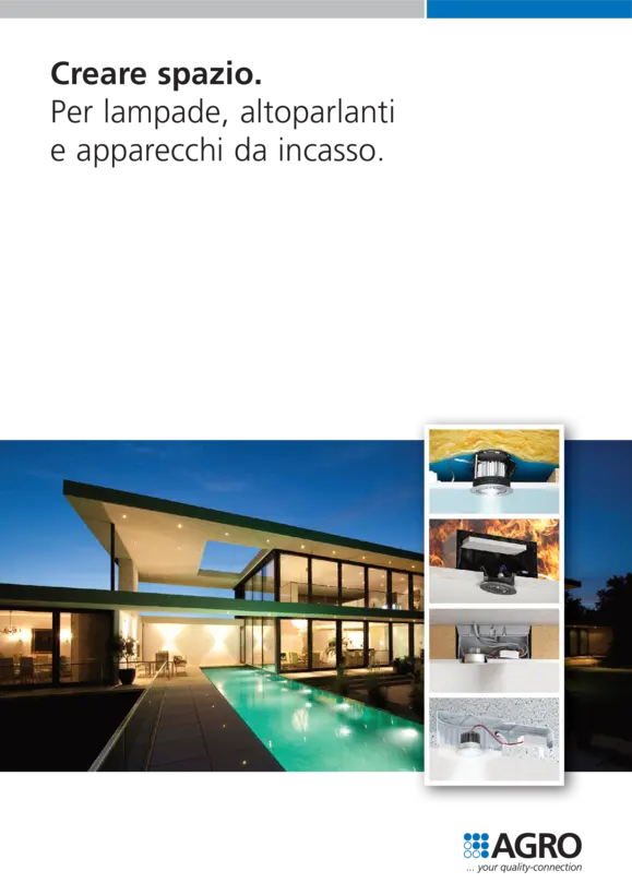 Creare spazio.