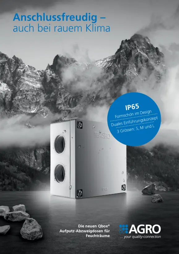 Qbox® Aufputz-Abzweigdosen