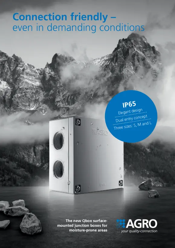 Qbox® surface-mounted junction boxes