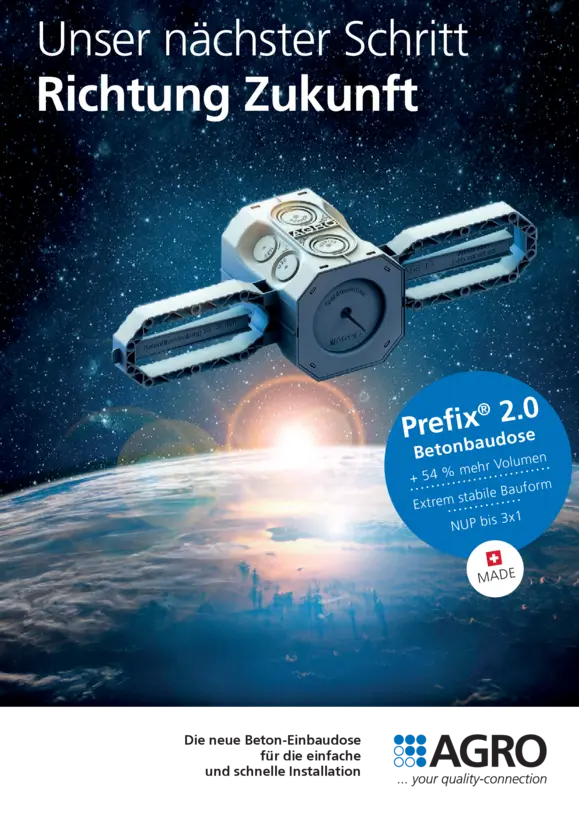 Prefix® 2.0 Betonbaudose