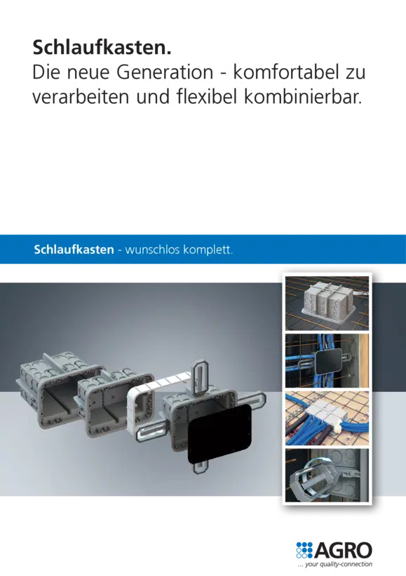 Flush-mounted juction housing.