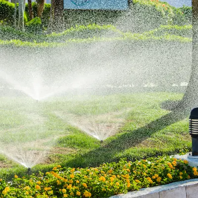 For outdoor areas.