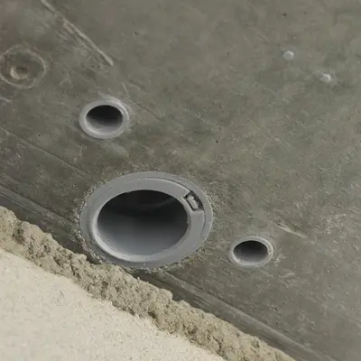 Vue après retrait du diaphragme pour M20.
