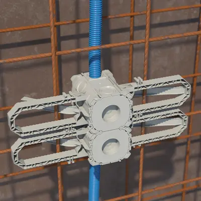 ... et de les préfixer à l'armature.