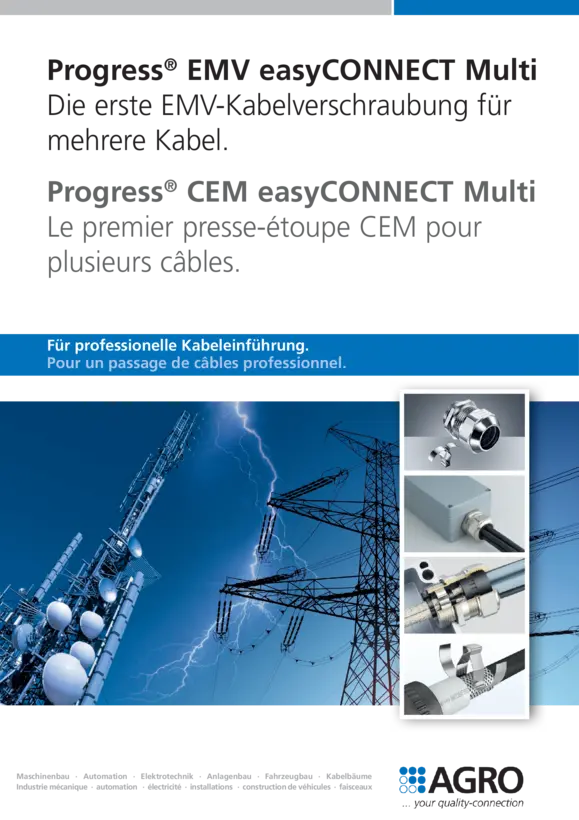 Progress® CEM easyCONNECT Multi.