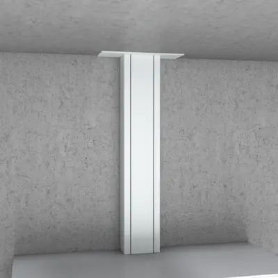 ...or surface-mounted electrical distribution...