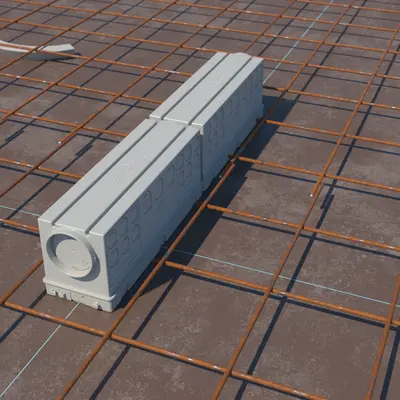 If required, several central transition casings can be lined up next to each other. 
