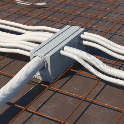 Numerous entries for conduits from Ø 20 mm to Ø 63 mm.