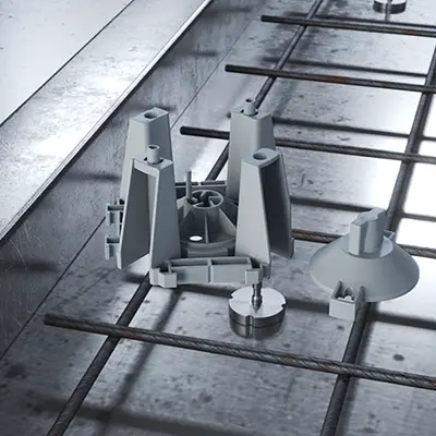 La fixation de l'élément de rehausse 48,5 mm (n° art. 1261-02) pour l'utilisation dans des installations de fabrication automatisées s'effectue...