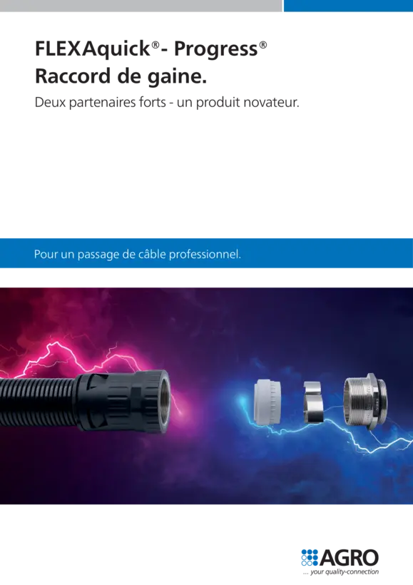 FLEXAquick® – Progress® Raccord de gaine