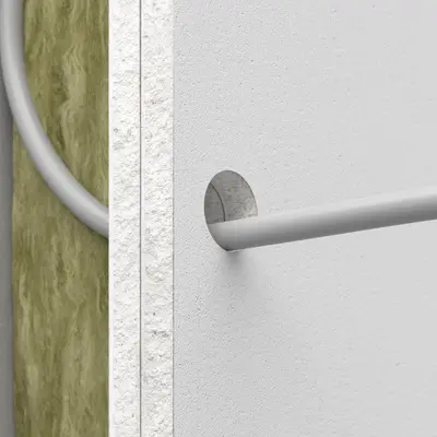 Praticare l'apertura di installazione da 20 mm con una fresa (p. es. fresa in metallo duro KAISER Art.-No. 1088-06) o una punta da trapano.