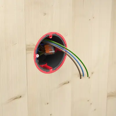 Optimale pour le montage dans des éléments en bois massif avec une qualité de bois apparent.