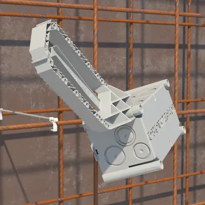 ... until a "click" is heard and the wing bracket can move no further.