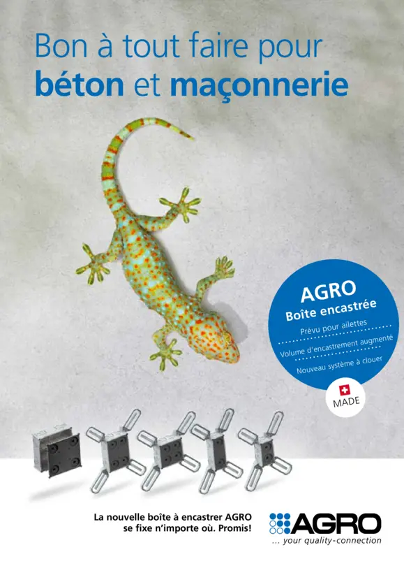 Boîte à encastrer AGRO 650°C