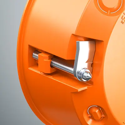 La technologie spéciale de serrage zéro assure un maintien durable.