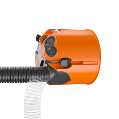 The conduit can be angled in the entry by up to 90°…