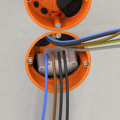 Placer le composant électronique dans la poche.