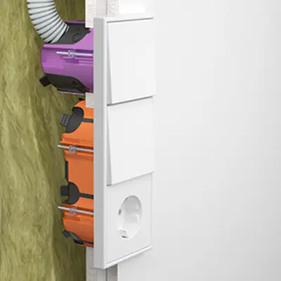 ...mais aussi un espace d'installation généreux permettant de loger facilement plusieurs bornes de connexion.