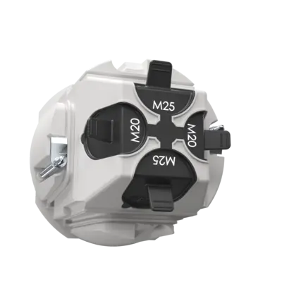 The marking of the entry openings simplifies the correct choice of opening size.